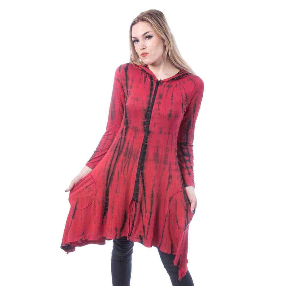 Innocent Lifestyle - NAIMA Cardigan - Rouge/Noir